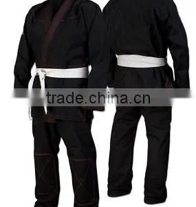 Black Brazilian Jiu Jitsu gi Custom Embroidery thumbnail-1