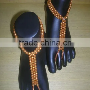 Handmade Bead Beach Sandals thumbnail-1