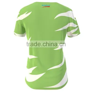 Good Quality Sublimation Print Breathable t Shirt for Running thumbnail-2