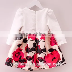 2016 Wholesale Baby Girls New Style Flower Dress thumbnail-2