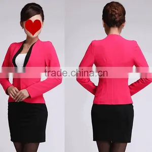 2017 Customized Women Trendy Skirt Suits Buiness Skirt Suits thumbnail-2