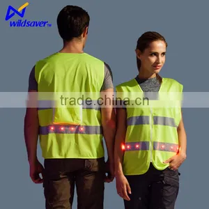 Waterproof Green Traffic Safety Vest Match hi Vis Working Outdoors Safety thumbnail-2
