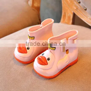 Cute Duck Design Kids Rain Boots thumbnail-1