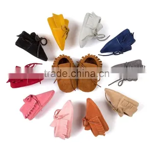 Fringed Baby Moccains With Strings, String Baby Moccains thumbnail-1