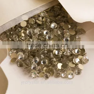 Good Looking Flat Back Rhinestones in Bulk 16 Cut Facets Non Hotfix Crystal Stones for Nail Art thumbnail-3