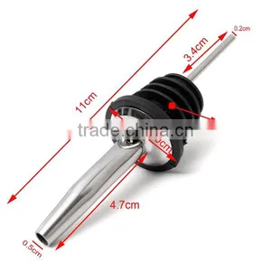 Best Promotion Stainless Steel Liquor Spirit Pourer Flow Wine Bottle Pour Spouts Stopper Tool New Arrival thumbnail-5