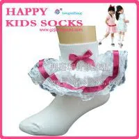 Cotton Lace Princess Cute Girl\\\'s Children Socks thumbnail-3