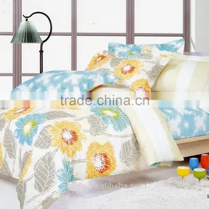 Manufactural Wholesale Colorful Cotton Flower Pattern Bedding Set thumbnail-1