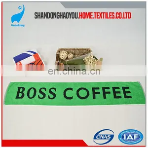 High Quality Cooling Jacquard Woven Cotton Sport Towel thumbnail-3
