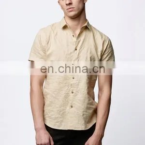 OEM Plain Men's Dress Shirt,hot Selling Men Dress Shirt Slim Fit thumbnail-2