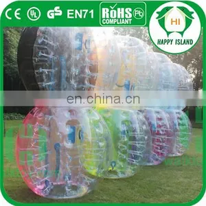HI New Design TPU/PVC Double Ropes Bumper Ball Small Pvc Inflatable Balls for People thumbnail-3