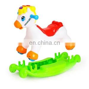 Plastic Educational Rocking Horse Electric Toy With Music thumbnail-4