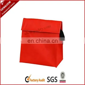 Foldable Insulated Bag for Frozen Food With Black Handle thumbnail-1