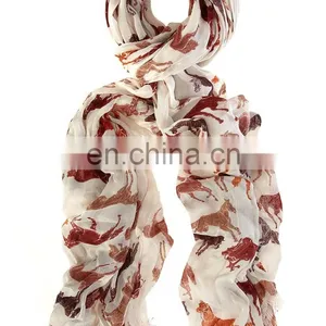 Cashmere Scarf and Shawl Cheap New Fabric Print thumbnail-4