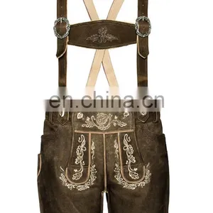 Bavarian Lederhose,Bavarian Trouser,German Bavarian Lederhosen (bavarian Lederhosen Shorts) thumbnail-1
