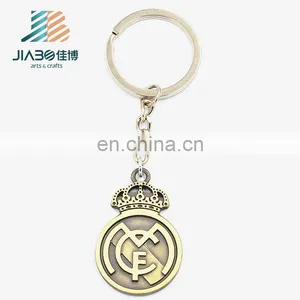 Cheap Metal Fans Souvenir Keychain Europe and the United Football Club LOGO Keychain Basketball Souvenir Gifts thumbnail-4