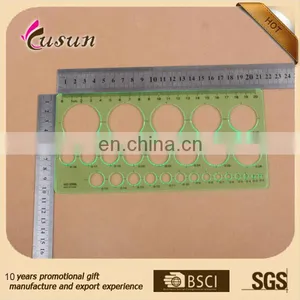 Factory Wholesale Cute Kids Patterning Letter Stencil Ruler thumbnail-2