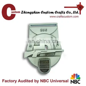 Promotional New Products Expert Factory Custom 3D Design Blank Gold Finish Medal thumbnail-5