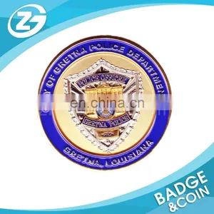 OEM Custom Made Promotional Fashionable Engraved Coin Stamp Coin Metal Plated Coin thumbnail-1