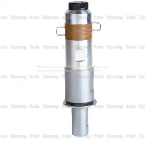 20 Khz 1500w 50mm Piezoelectric Ultrasonic Welding Transducer With Import Superior Ceramic Disc thumbnail-1