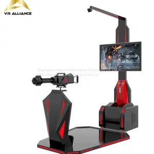 Guangdong Virtual Alliance Standing VR Shooting Gatling Gun Machine thumbnail-1