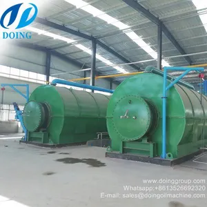 High Profits Small Scale Tyre Recycling Pyrolysis Plant With CE ISO thumbnail-5