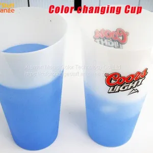 Heat Sensitive Color Changing Plastic Cup thumbnail-2