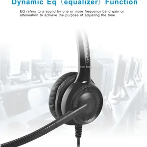 China Beien CS12 PB Telephone Call Center Headset Noise-cancelling Headset Customer Service thumbnail-1