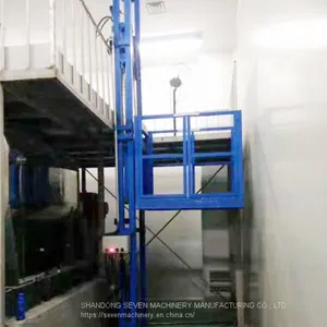 SevenLift 3 Ton One Floor Stationary Manual Hydraulic Cargo Goods Lift thumbnail-4