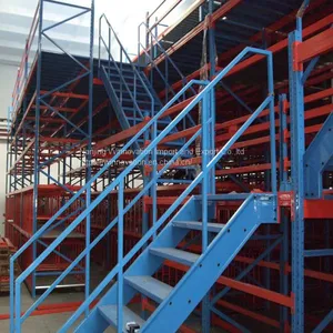 Mutililayer Attic Mezzanine Rack for Warehouse Auto Parts Storage thumbnail-2