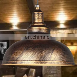 American Modern Home Decor Loft Retro Black Pendant Lamp Vintage Industrial Style Pendant Light thumbnail-1