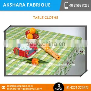 Flawless Finished Cotton Table Cloth With Distinctive Style thumbnail-4