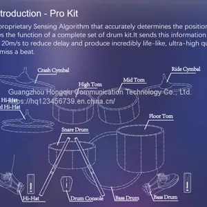 Superstring Virtual Drum Set.Cross-border Dedicated Somatosensory Drum Kit for Beginners, Smart Portable Virtual Air Drumstick Sensor Drum Stick thumbnail-5
