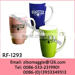 Belly Shape Personalized Ceramic Colored Wholesale Party Cup for Water Drinking Cup thumbnail-1