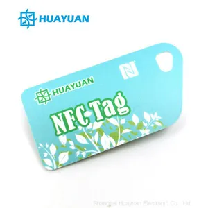 Colorful Proximity 13.56MHz T5577 Contactless Pear RFID Keyfob Tag thumbnail-1
