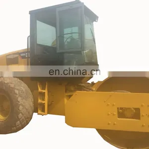 Used Original Japan Cat Road Roller Vibratory Roller CS56B With High Condition and Low Price for Sale in Hefei thumbnail-1