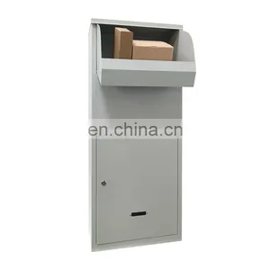 Modern Parcel Drop Box Delivery Box Outdoor Steel Mailbox-Anti-theft Design thumbnail-5