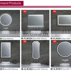 Opening Sale Rectangle Vanity Mirror Hot New Products Bathroom Makeup LED Mirror With Touch Screen thumbnail-5
