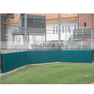 Maßgeschneiderte Baseballfeld-Stoßschutzpolsterung aus Kettenzaun thumbnail-4