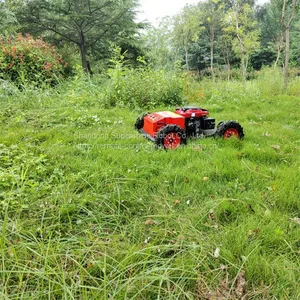 Robot Slope Mower, China Industrial Remote Control Lawn Mower Price, rc Mower for Sale thumbnail-5