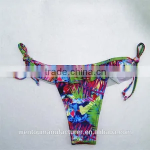 2016 Summer Style Print Floral Bikini Swimwear Sexy Biquini Feminino Padded Swimsuit Quality Choice thumbnail-2