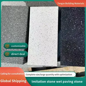 Imitation Stone PC Brick Brick Brick Cement Quartz Brick Striped Brick Imitation Marble Blind Road Courtyard Sidewalk Outdoor Brick thumbnail-3