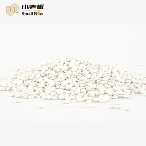 Manufacturer High Quality Low Price PVC Plastic Compound Granules Extrusion Rigid PVC Corrugated Conduit Granules PVC Pellets thumbnail-5