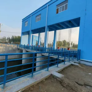 Stainless Steel Square Sluice Gate | 3-Side Seal Penstock & Wall Mounted Slide Gate for Hydraulic Dam Systems | Water Control thumbnail-4