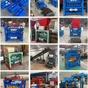 Automatic Brick Making Machine Equipment Cement Brick Making Machinery From China Construction Compressed Brick Making Machine thumbnail-5