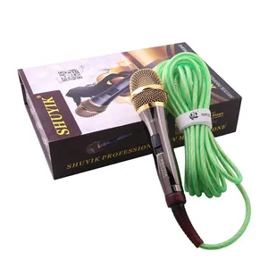 QCN Handheld Wired Microphone, Stage KTV Professional Dynamic Microphone SK-868 thumbnail-3