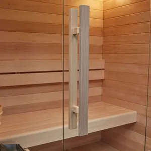 Solid Wood Infrared Sauna for 4 People Dry Water Therapy Room Sauna Far Infrared Sauna thumbnail-5