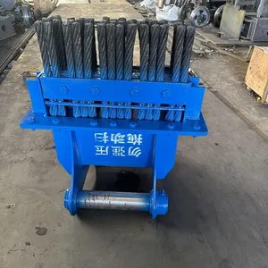 Producing Custom Excavator Modified Steel Brushes, Tunnel Invert Three-row and Four-row Cleaning Brushes thumbnail-2