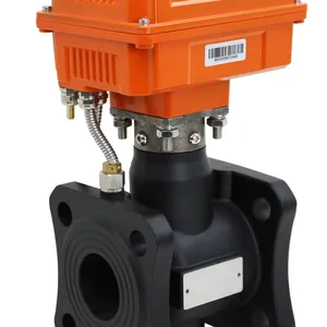 Motorized Hydraulic Balancing Valve With Position Feedback for District Heating thumbnail-2