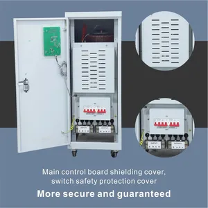 Industrial Voltage Stabilizer 380V 30-100KVA Three Phase AVR System for Manufacturing Equipment thumbnail-4